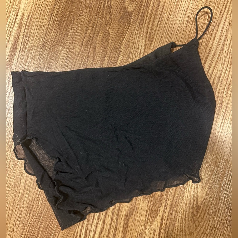Women's Black One Strap Top